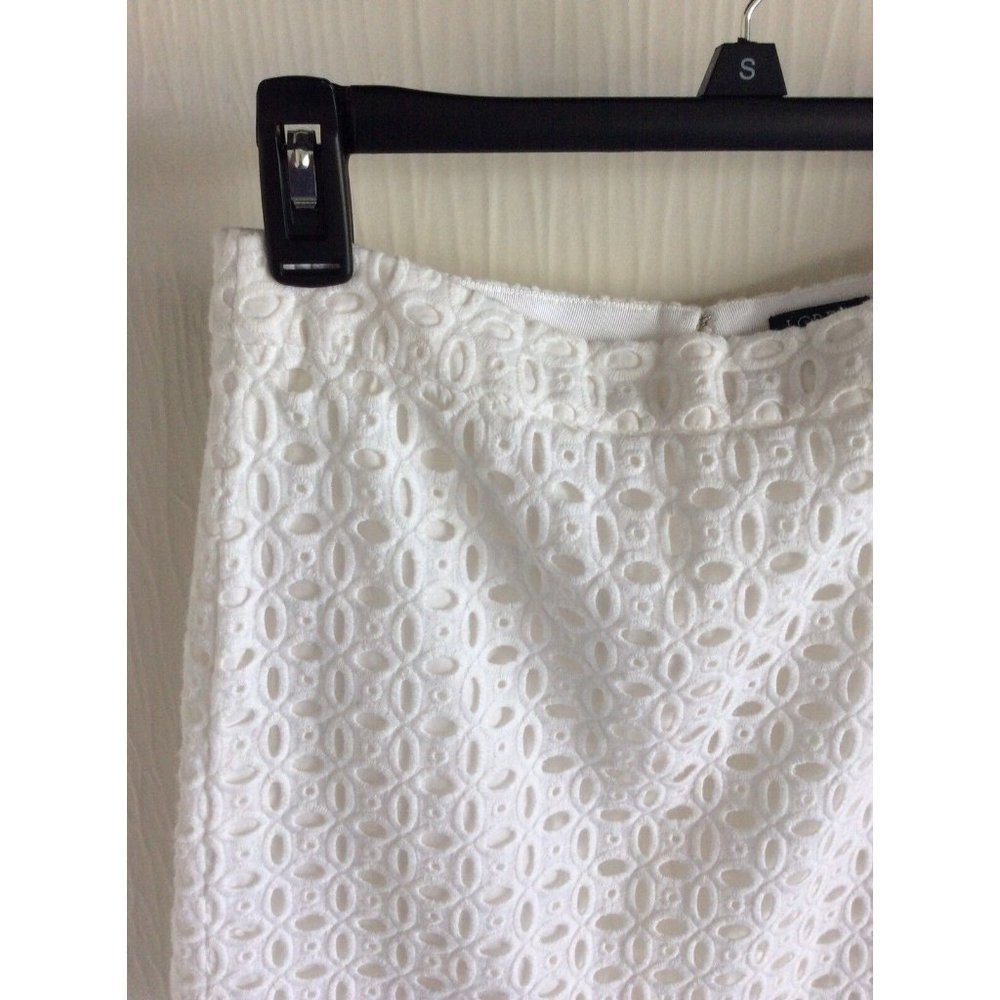 J. Crew, Size 0, Lined White Skirt, Beautiful Summer Skirt! - Picture 3 of 5